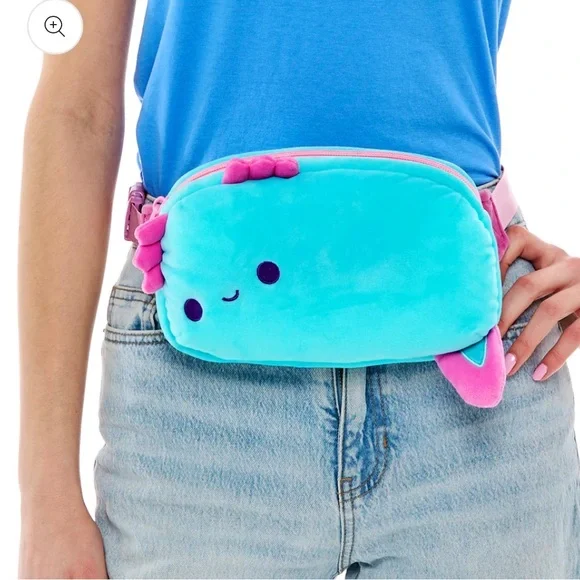 PLUSHIVERSE AXOLOTL FUN PLUSHIE FANNY PACK - Picture 2 of 5